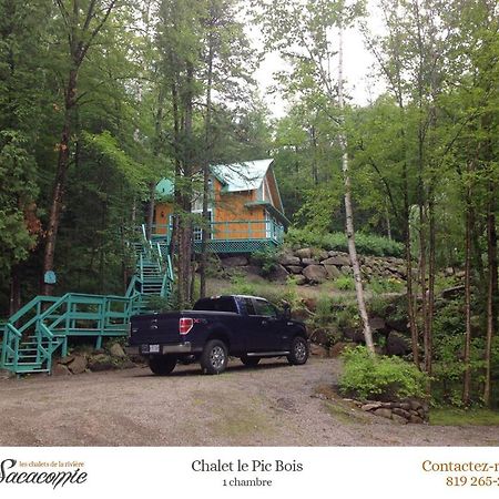 Chalets De La Riviere Sacacomie Villa Saint-Alexis-des-Monts Buitenkant foto