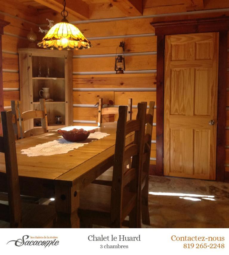Chalets De La Riviere Sacacomie Villa Saint-Alexis-des-Monts Buitenkant foto