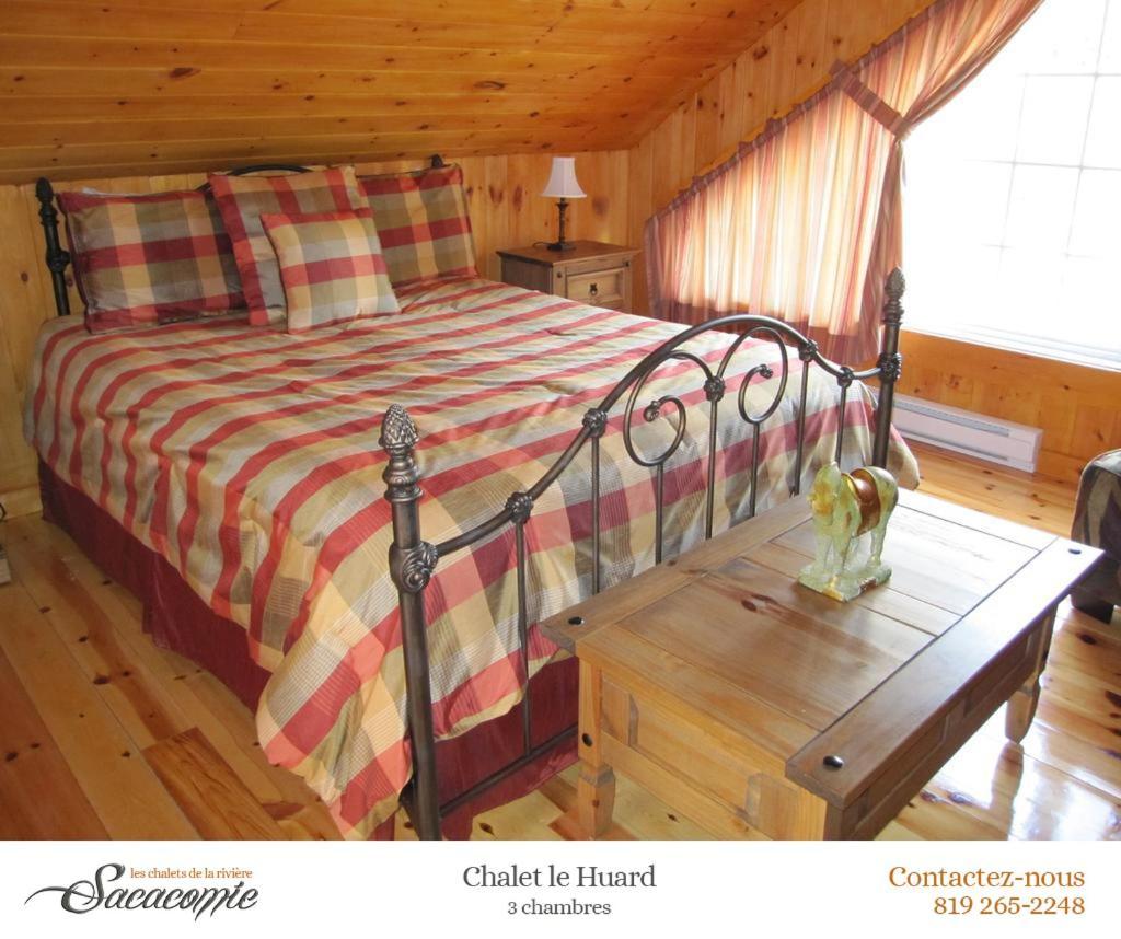Chalets De La Riviere Sacacomie Villa Saint-Alexis-des-Monts Buitenkant foto